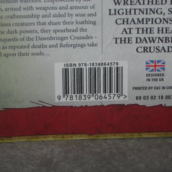 Warhammer Hardcover Book 40,000 40K Order Battletome: Stormcast Eternals 2409A7 - Picture 3 of 13